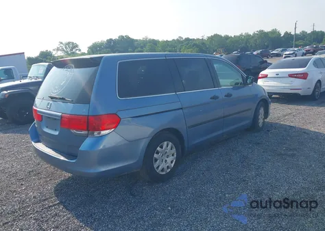2010 Honda Odyssey Lx из США, поврежденный, VIN 5FNRL3H27AB089137